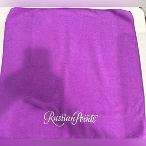 Russian Pointe Exercise Sweat Towel Purple for Ballet Dance Pilates Yoga NWT